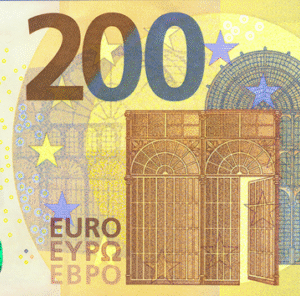 €200 Euro Bills
